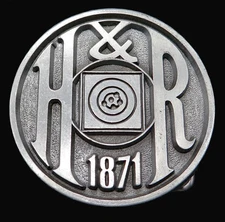 Harrington & Richardson Guns Firearms Vintage Belt Buckle