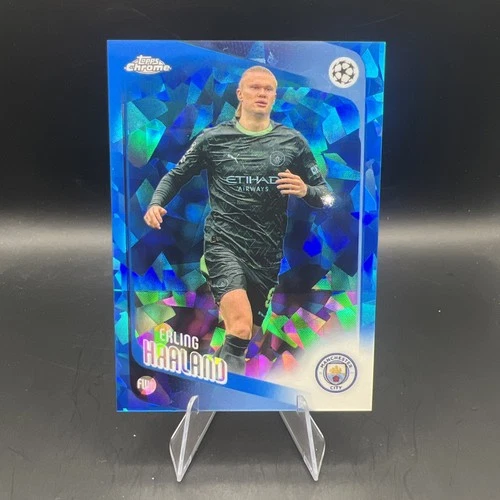 2026 Topps Chrome Sapphire UEFA - ERLING HAALAND #181 Manchester City, Norway
