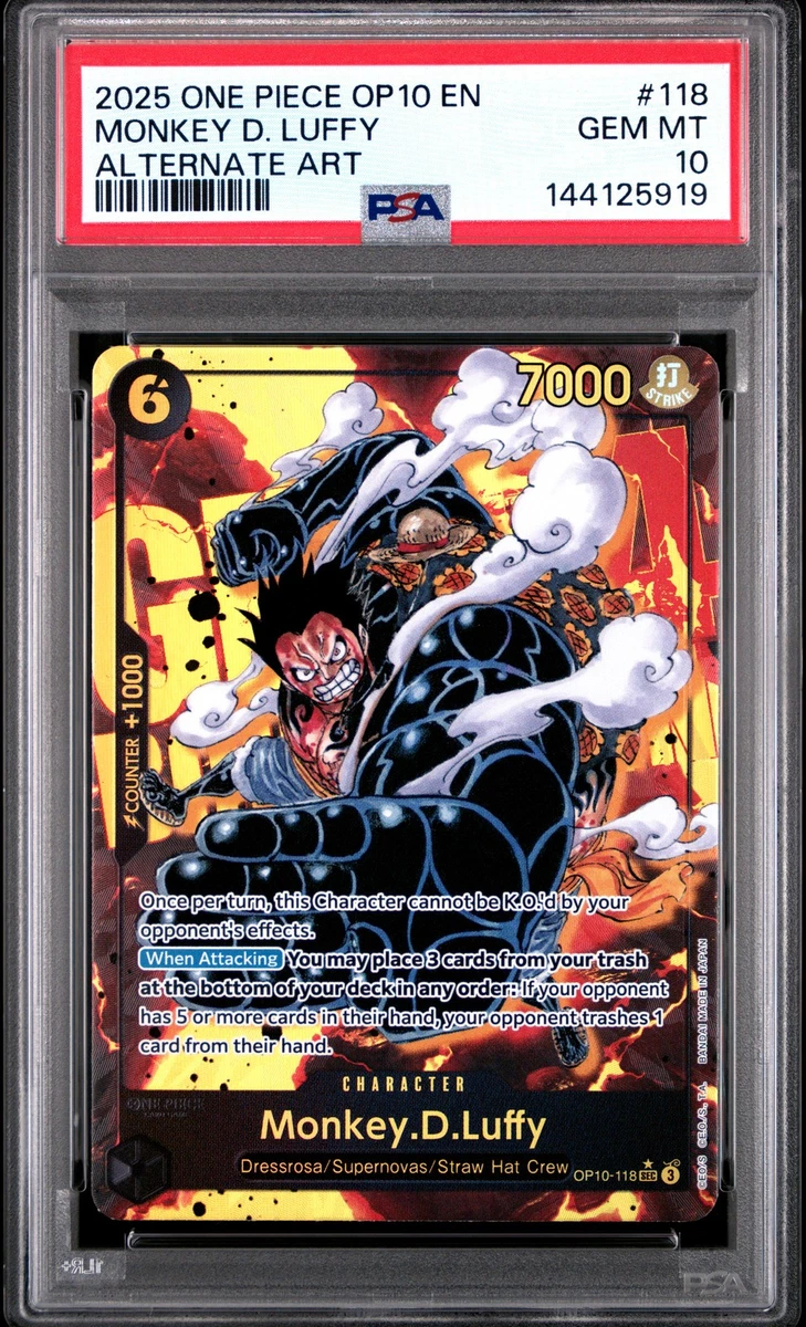 Monkey.D.Luffy OP10-118 Royal Blood for sale | eBay
