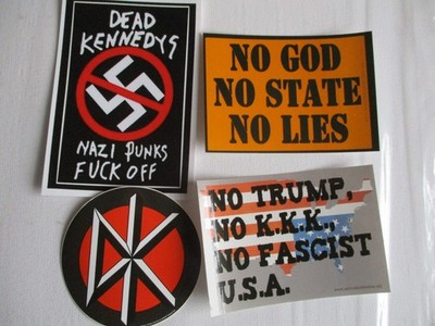PUNK STICKER JOB LOT No.8 ** see description . Dead Kennedys etc