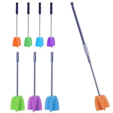 4/Large+4/Small Sizes Silicone Resin Mixer Paddles,Reusable Reusable Paint and