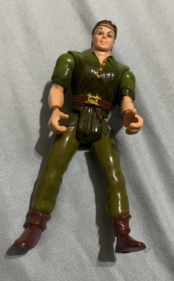 Air Attack Peter Pan Action Figure from Hook Movie Robin Williams vtg 1991