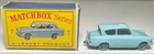 Matchbox Lesney #7 Light Blue Ford Anglia With Box