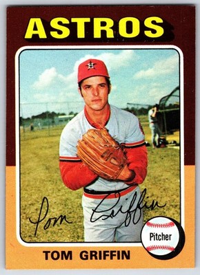 1975 Topps #188 - Tom Griffin Cincinnati Reds (ENM) *HGCARDS*