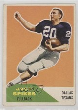 1960 Fleer Jack Spikes #39 07qi