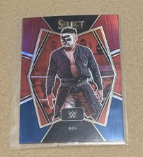 2022 Panini Select WWE - Premier Level Boa #119 Red & Blue Prizm
