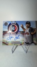 2025 Topps Tribute Spencer Strider Authentic PATCH  AUTO /50 - Braves