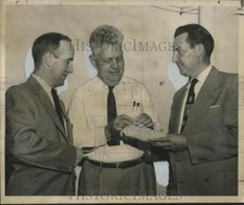 1954 Press Photo Cottonseed Processing Clinic Speakers, New Orleans - noo21128