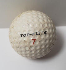Vintage Spalding Top Flite 7 Golf Ball