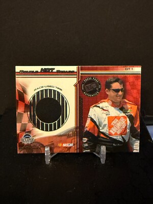 2003 Press Pass Tony Stewart Bobby Labonte Double Hot Treads Relic DT1 /999  BUF