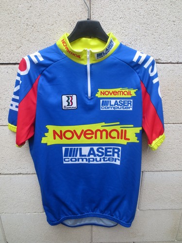 CYCLISME carte cycliste EDDY SCHURER équipe NOVEMAIL Laser computer