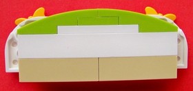 Lego Friends SIGN piece HAY and CARROT pieces from set 3188 Heartlake vet lot