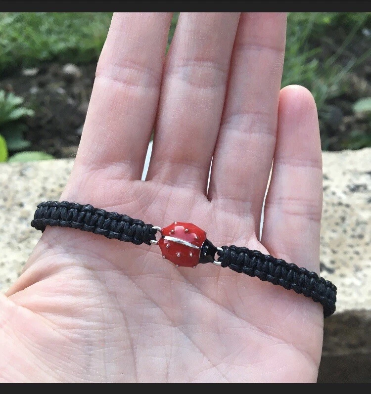 Pulsera ladybird/regalo de buena suerte Foto 2 de 4