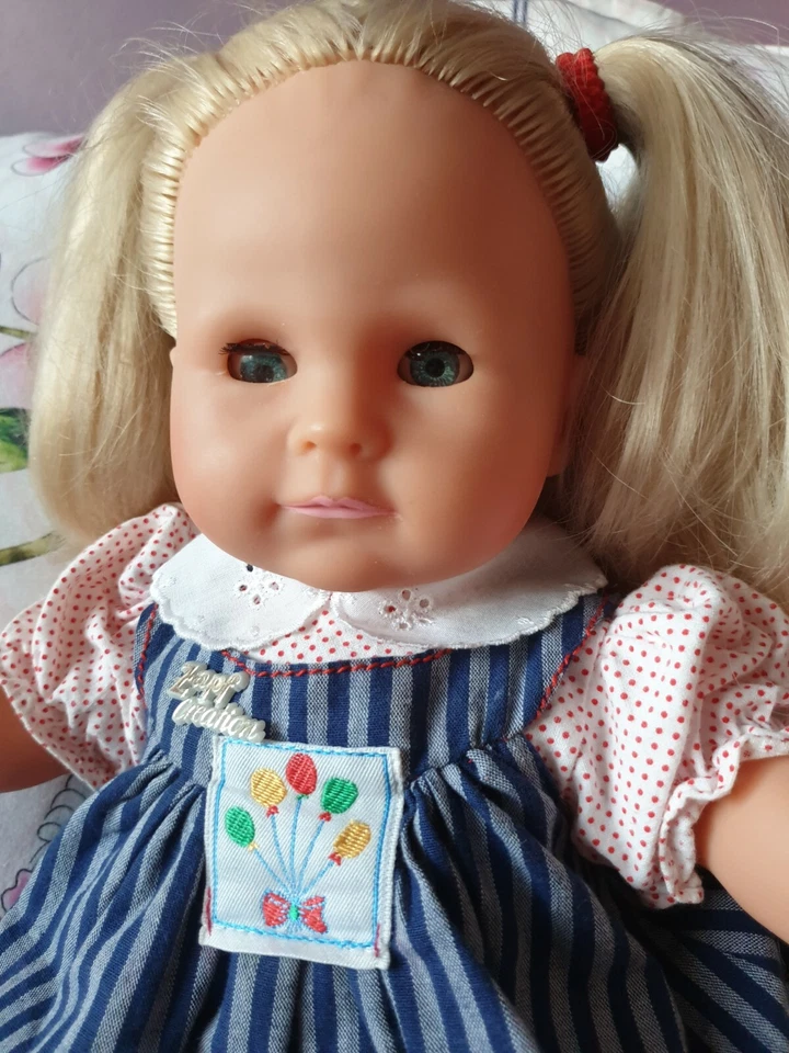 Poupée Max Zapf  1985 40 cm 17 yeux tous d'origine  - Photo 2/4