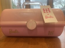 NWT Caboodles X Barbie On-The-Go-Girl makeup case Purple Pink Sparkle Read