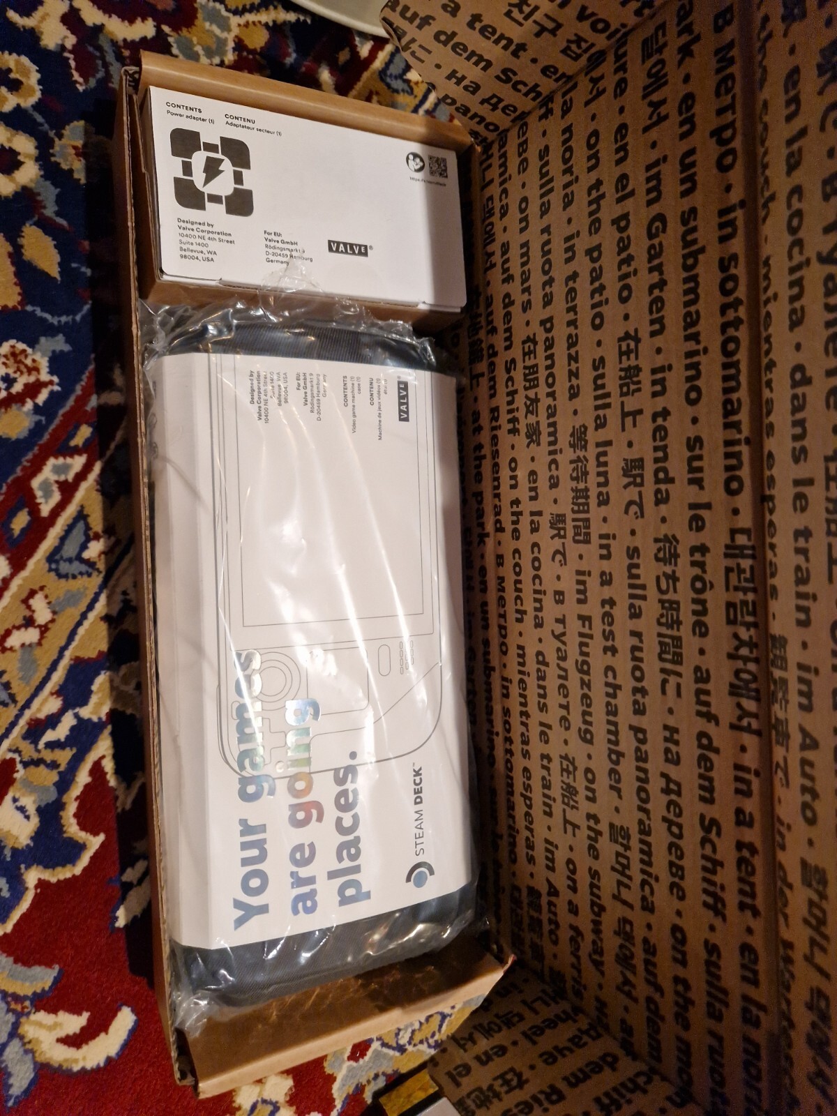 Valve Steam deck LCD 256GB with Dbrand Skin & Anti glare Screen protector eBay