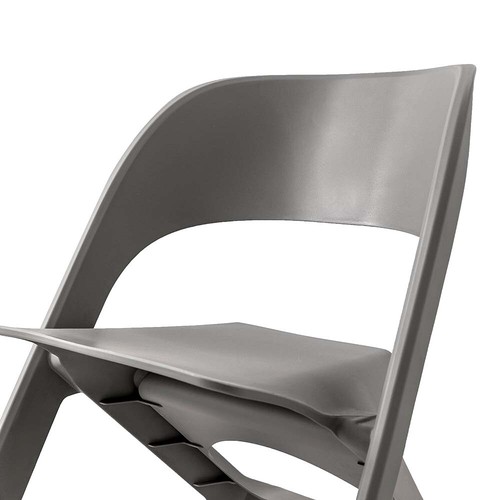 NNEDSZ Set of 4 Dining Chairs Office Cafe Lounge Seat Stackable Plastic Leisure - Picture 5 of 8