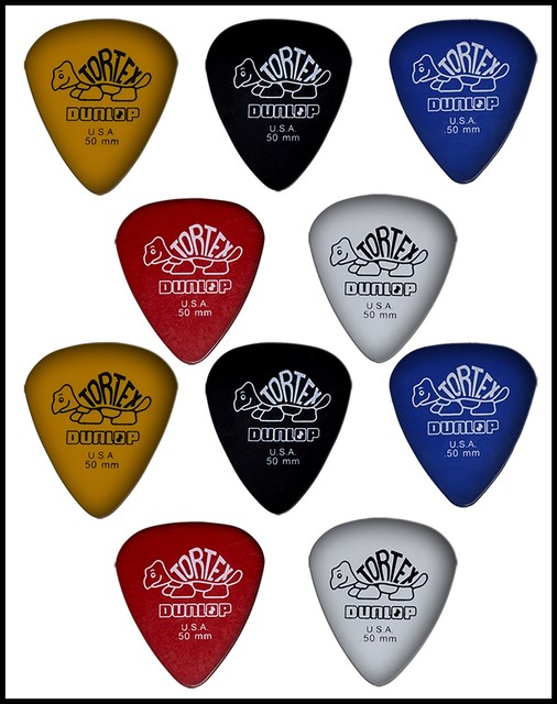 9 Púas Dunlop Tortex 0.50 puas Mix color Guitar Picks | Compra online en  eBay