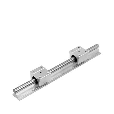SBR12-19.69 inch / 500mm 12mm Linear Motion Rail Shaft Slide Guide 1Pcs + 2Pc...