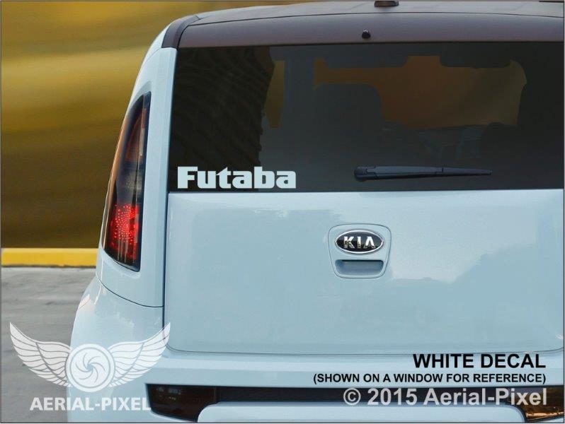 Futaba Vinyl Window Decal Sticker 18MZ 18SZ 16SZ 14SG 12K10J