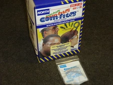 NEW! COM-FIT A+B EARPLUGS, 100 PAIR, NRR 27, #281604, by NORTH SAFETY