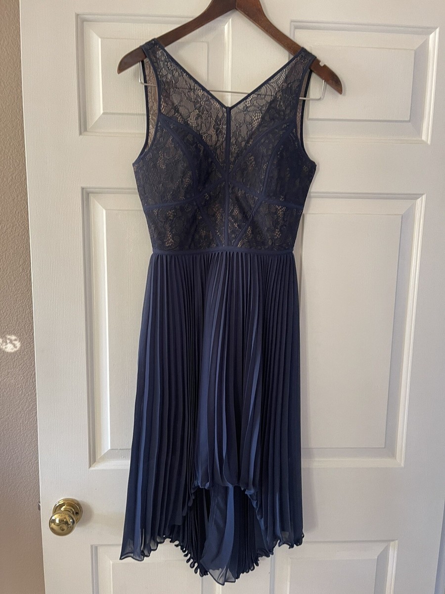 bcbg dress navy blue Deep Blue Sea Gown