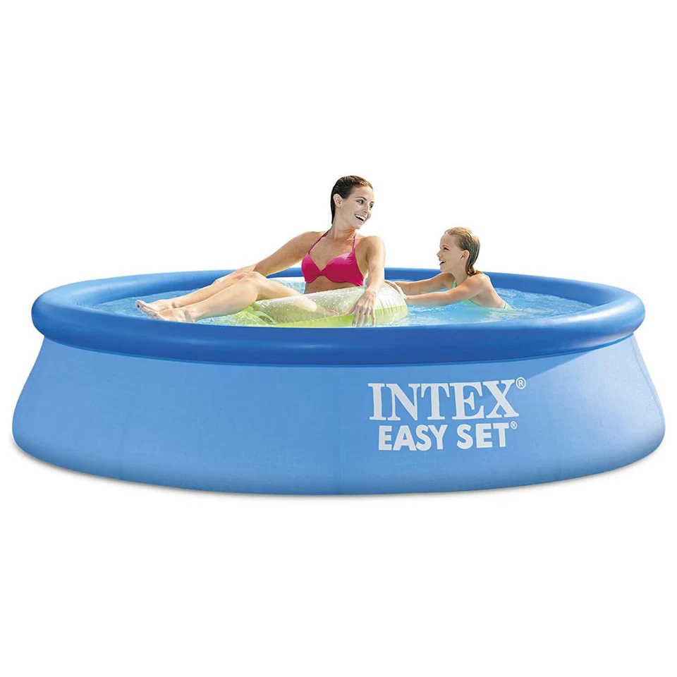 Intex Easy Set Pool Ø 244 x 61 cm Kinderpool Planschbecken rund aufblasbar - Bild 3 von 3