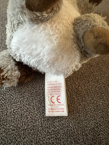 LOT of 3 TY 6” Beanie Boos Stuffed Plush WISHFUL, BLITZ unicorn, OAKIE Raccoon - Picture 4 of 6