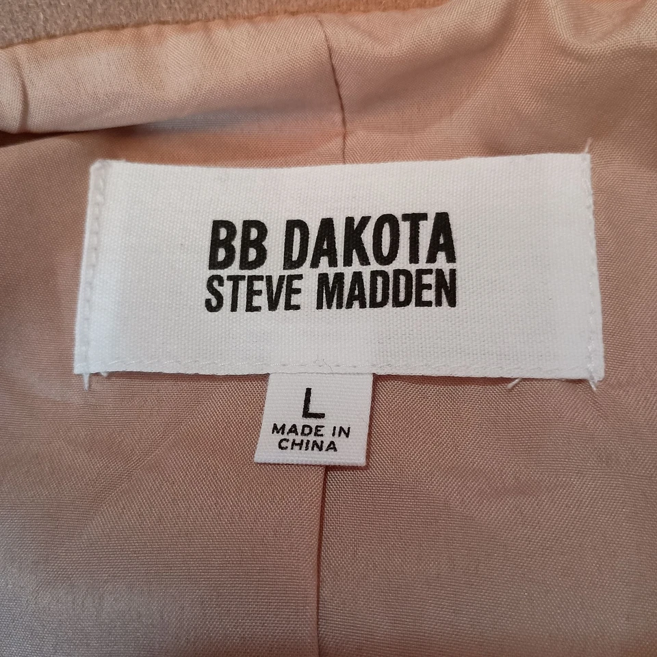 Chaqueta de moto de gamuza sintética BB Dakota Steve Madden para mujer talla grande nueva con etiquetas Foto 4 de 4