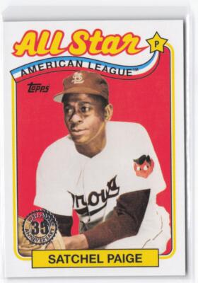 2024 Topps Satchel Paige #89ASB-45 1989 35th Anniversary All-Stars