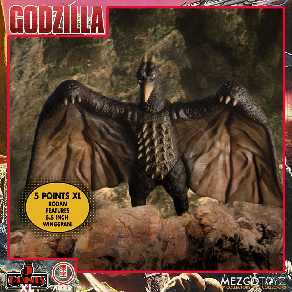 MEZCO 5 POINTS - FRANKENSTEINS MONSTER AUS DEM ALL - GODZILLA BOX SET FIGUR NEU