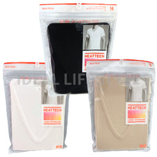 UNIQLO HEATTECH V-Neck Short-Sleeve T-Shirt S-4XL 3Colors Men 461002 NWT