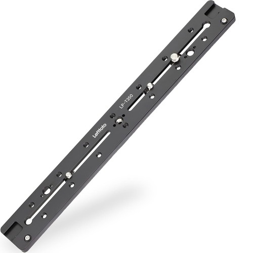 Rail coulissant double Dovetail 350 mm avec plaque à dégagement rapide Arca Swiss emplacement