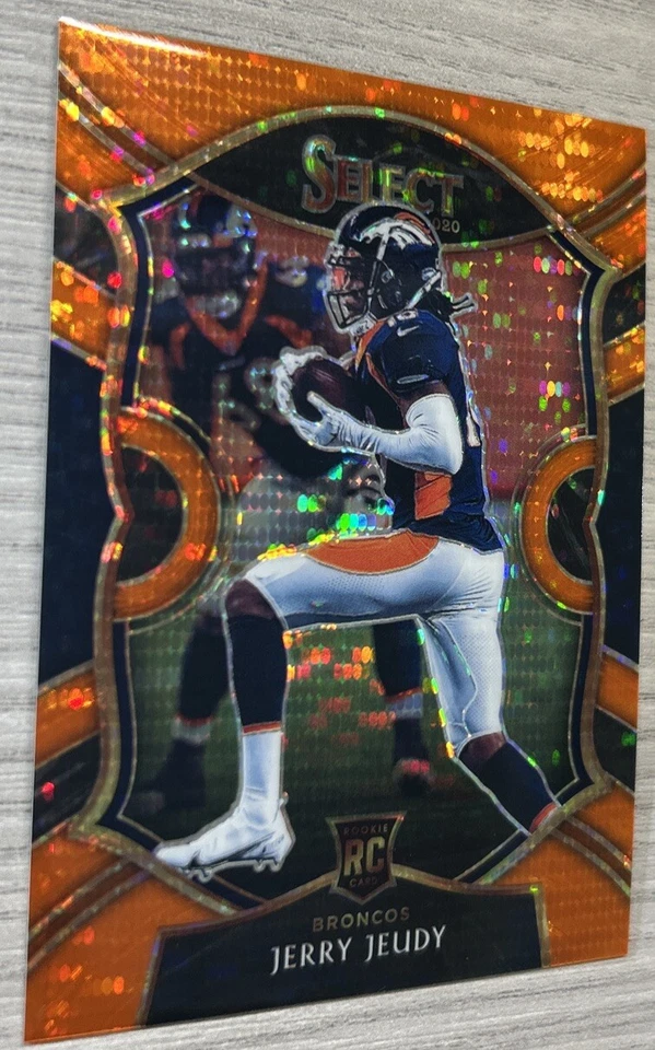 🔥MINT 2020 Select Jerry Jeudy FOTL Orange Pulsar Prizm Concourse RC SSP - Image 4 of 4