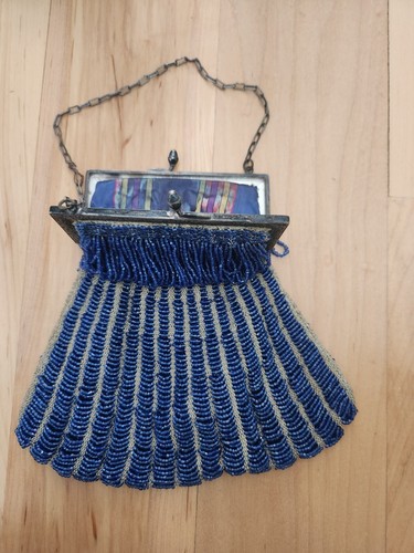 Antique Beaded Flapper Bag