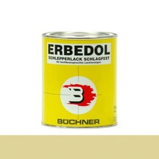 B&uuml;chner Erbedol RAL1014 elfenbein Lack Farbe Kunstharzlack 750ml