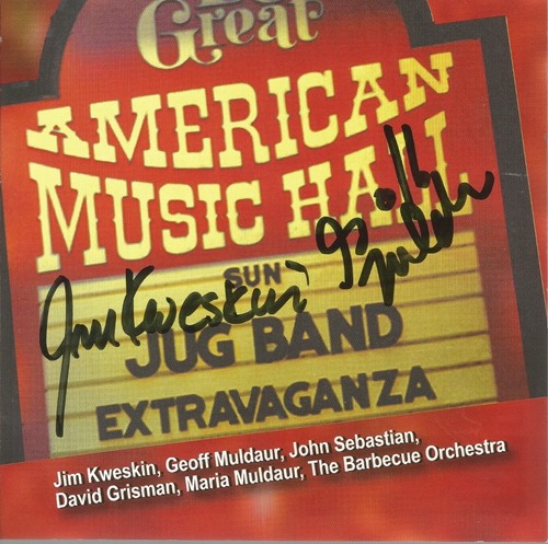 Jug Band Extravaganza * by Various Artists (CD, 2010, Folk Era) Original Signed 