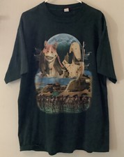 Vintage Star Wars Episode 1 Naboo Promo Tee Shirt XL Jar Jar Binks Single Stitch