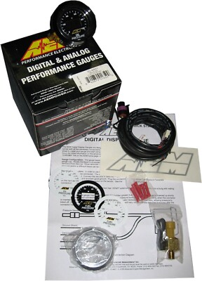 #ad AEM 30 4401 DIGITAL OIL FUEL PRESSURE Gauge 0 100PSI $190.75