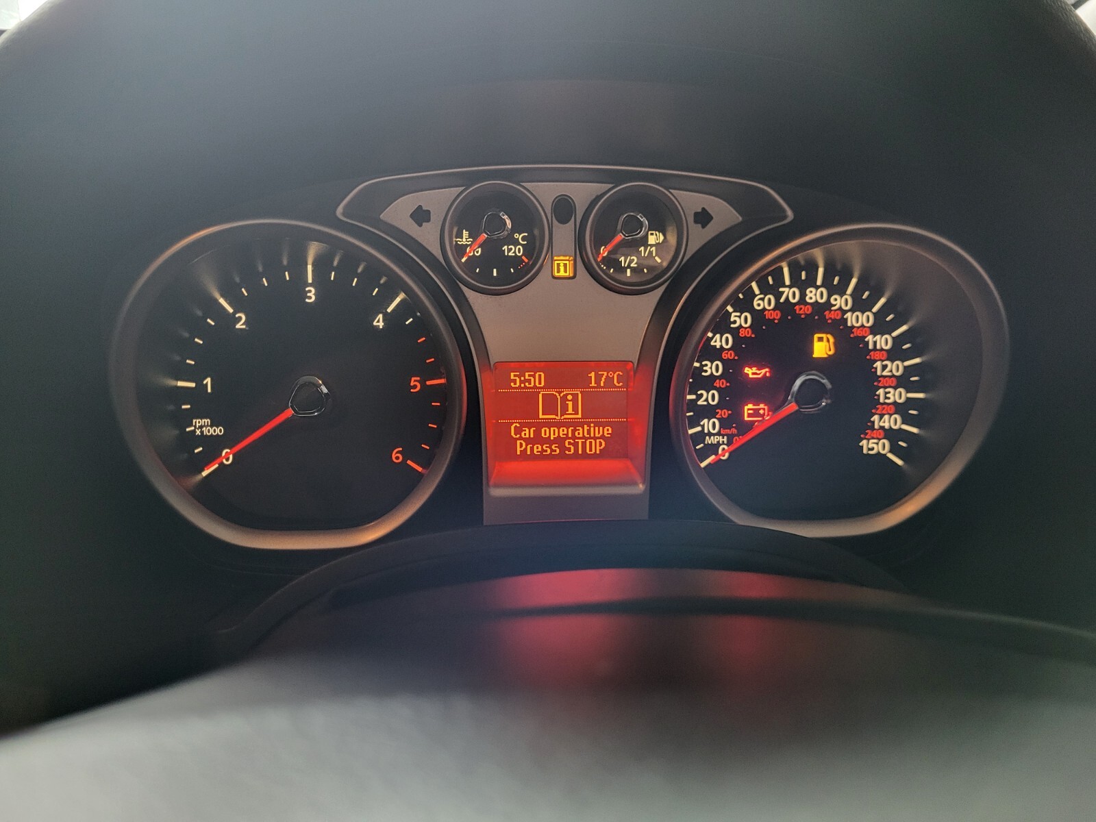 FORD KUGA MK1 2.0 TDCI EURO4 SPEEDO INSTRUMENT CLUSTER 20082012 HJ09