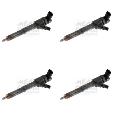 4x MEAT & DORIA Einspritzdüse für Alfa Romeo Giulietta 940_ 2.0 JTDM 940 159