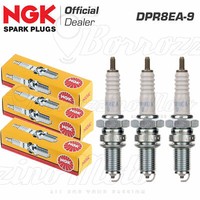 3 Kerzen NGK DPR8EA-9 Triumph Tiger I 955 2001