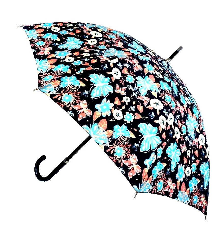 Paraguas negro Mariposa para Mujer