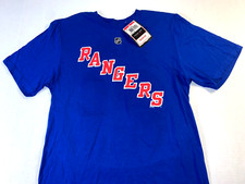 Derek Stepan #21 New York Rangers NHL Hockey Jersey T-Shirt New! LARGE