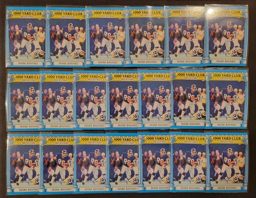 Mark Bavaro #24 1987 Topps 1000 Yard Club card
