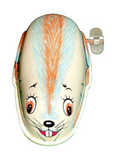 Koga Tin Friction Wind Up Toy Mouse made in Japan