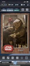 Topps Star Wars Digital Card Trader Tier 9 - Wood Quiggold S4 Base - 50 cc