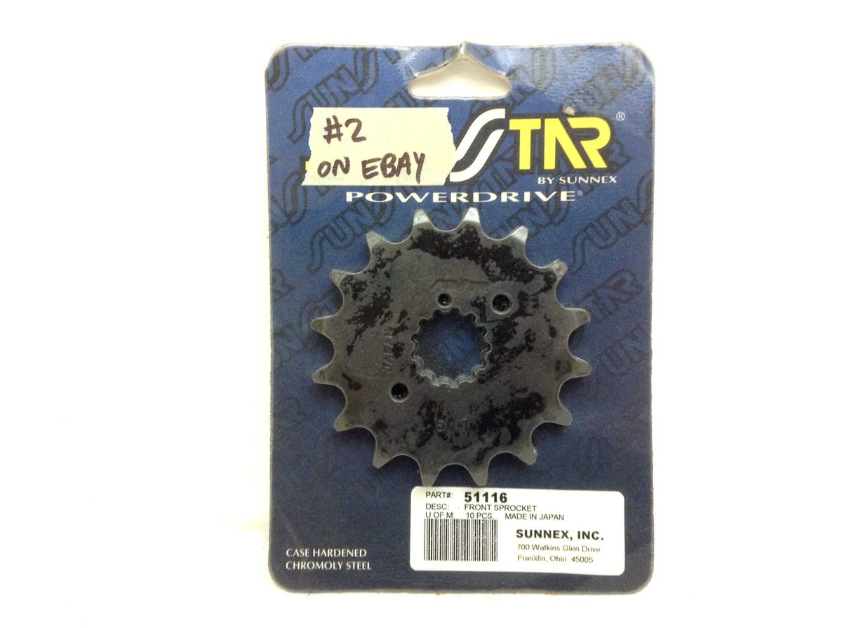 NEW* SUNSTAR ZX6 ZX9 GSXR600 GSXR750 FRONT CHAIN DRIVE SPROCKET