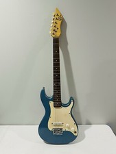 Rara chitarra elettrica Kay vintage - blu metallizzato e crema - 1966-68