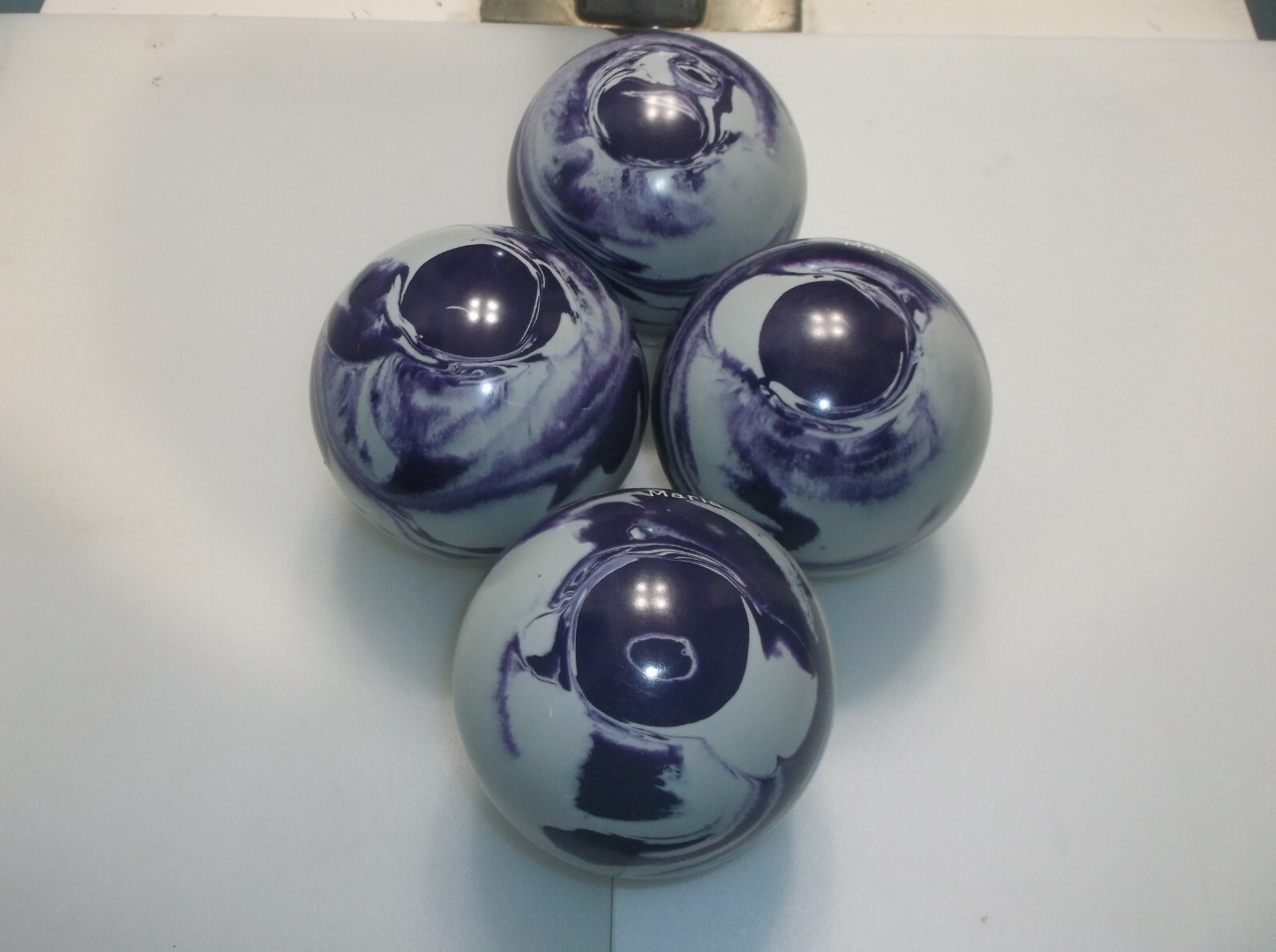 Candlepin Balls/REFINISHED/Epco Olympics/4 Ball Set/2lbs 4.80oz/Mint